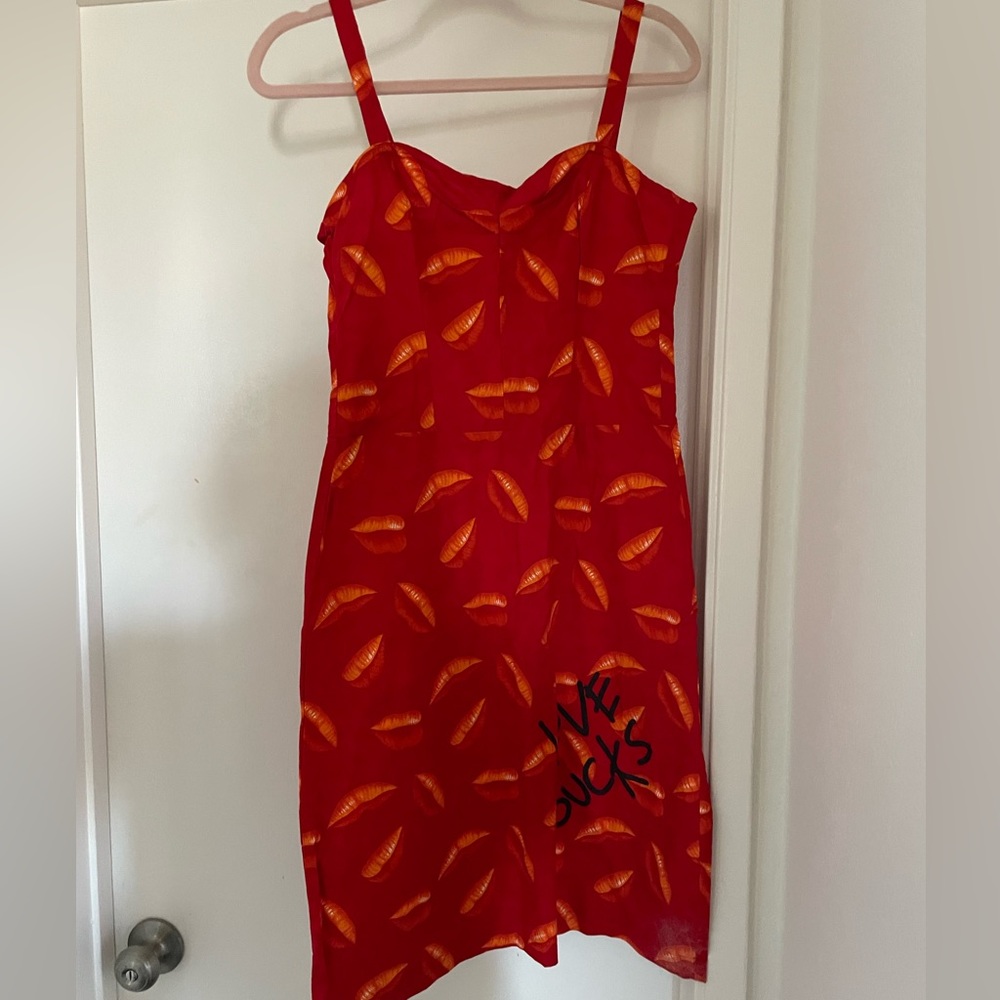 Lucky 13 size Large “Love sucks” Light weight Summer dress